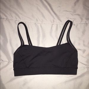 Lululemon black sports bra